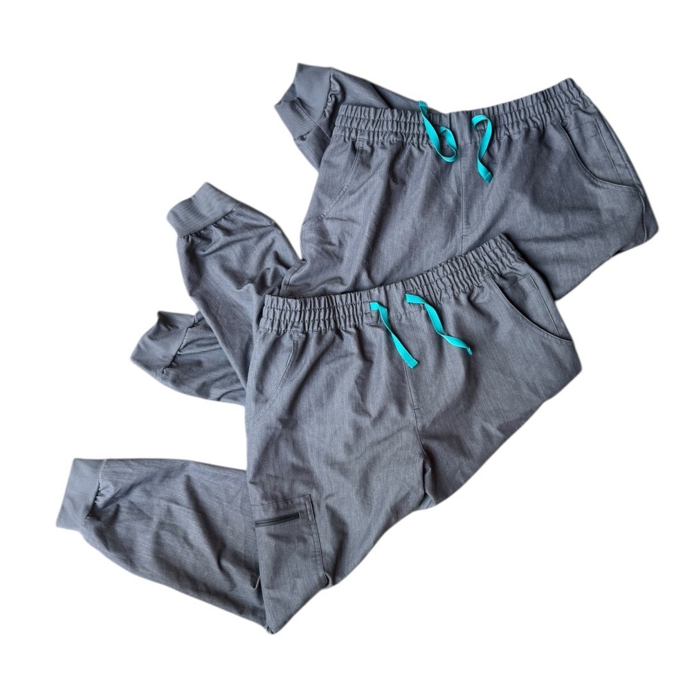FIGS Uman Jogger Scrub Pants Womens XL/P Set of‎ 2
